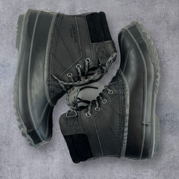 London Fog Ashford 3 Waterproof Insulated Duck Boots Black Men’s CG0440 Sz: 8M - Picture 5 of 12